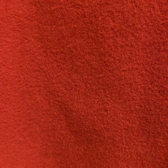 Harvé Benard Wool & Cashmere Coat (Size 6P, Burnt Orange, Made in Ukraine) - Picture 4 of 10